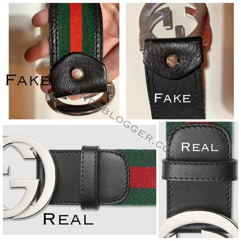 fake gucci belt white red and green|how to check gucci belt.